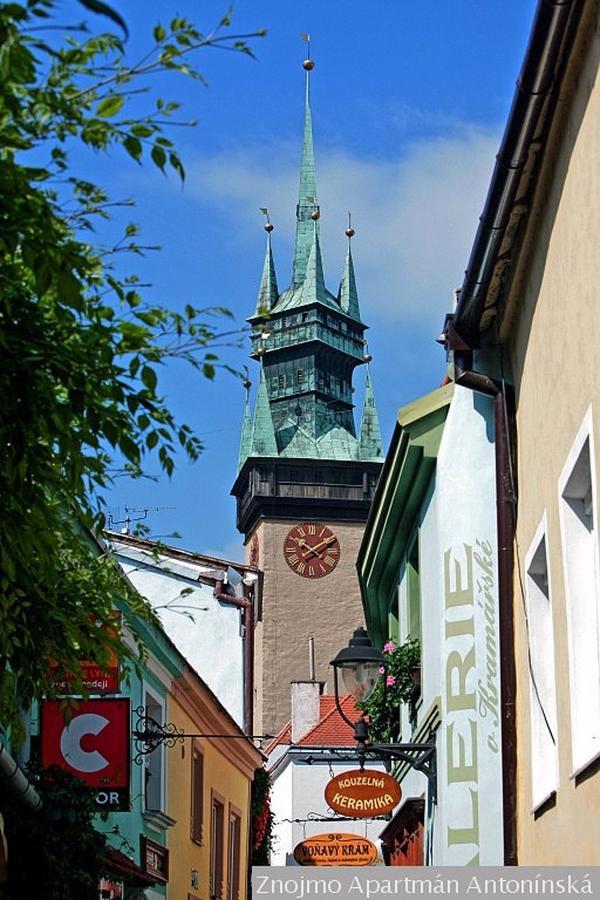 Apartmán Antonínská Znojmo Exterior foto