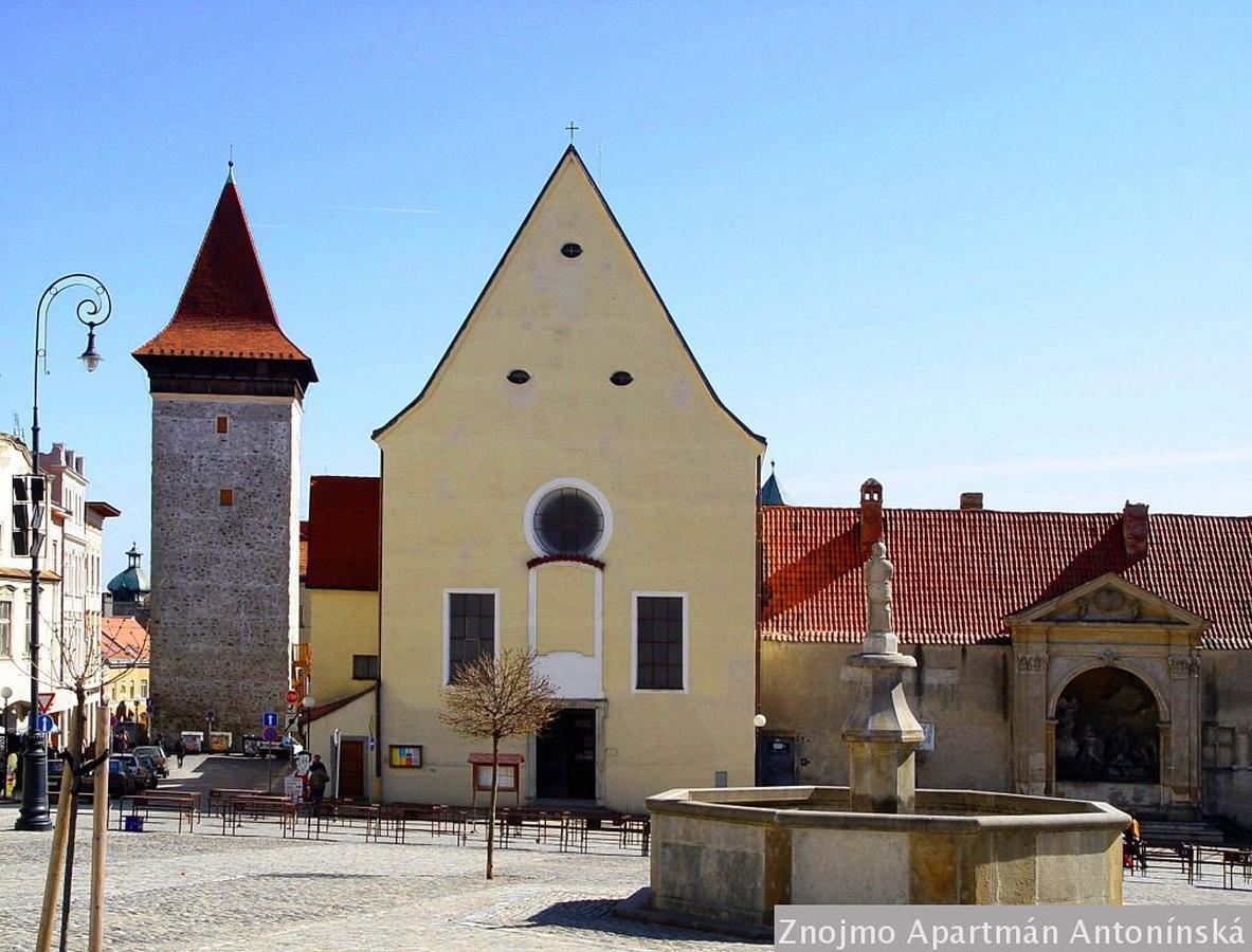 Apartmán Antonínská Znojmo Exterior foto